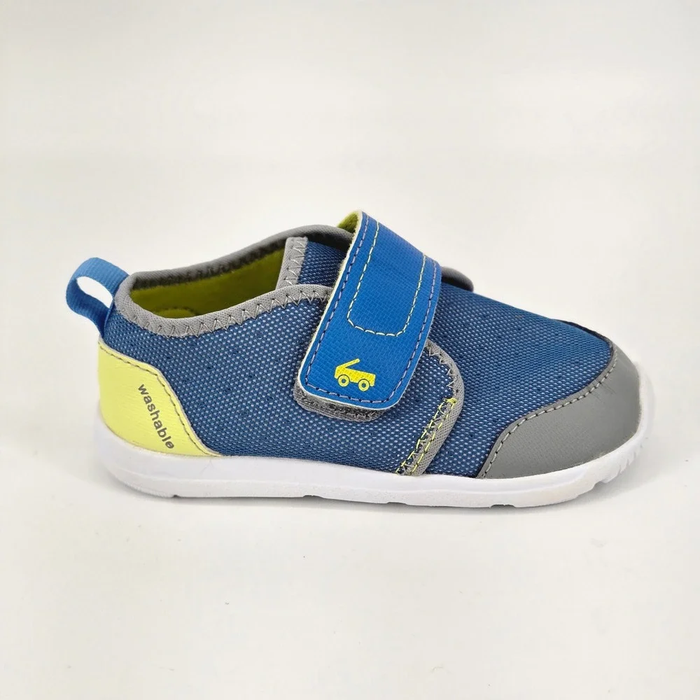 See Kai Run Hydro Peyton Boys Blue Water Shoes Sneakers Toddler Size 9 Washable